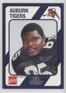1989 Collegiate Collection Auburn Tigers - [Base] #66 - Ed West