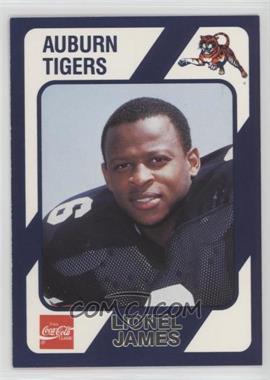1989 Collegiate Collection Auburn Tigers Coke - [Base] #C-14 - Lionel James