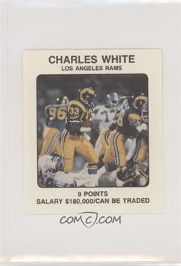 1989 NFL Franchise Game Player Cards - Board Game [Base] #_CHWH - Charles White