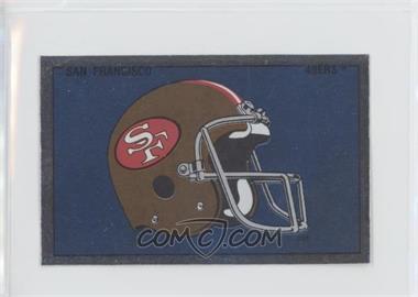 1989 Panini Album Stickers - [Base] #163 - San Francisco 49ers Helmet