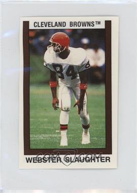 1989 Panini Album Stickers - [Base] #255 - Webster Slaughter