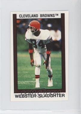 1989 Panini Album Stickers - [Base] #255 - Webster Slaughter