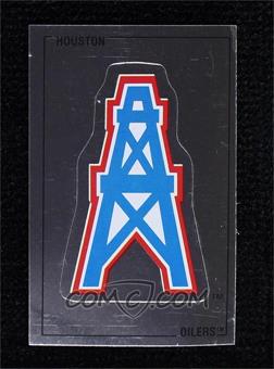 1989 Panini Album Stickers - [Base] #274 - Houston Oilers Team [EX to NM]