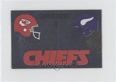1989 Panini Album Stickers - [Base] #C - Super Bowl IV (Kansas City Chiefs vs. Minnesota Vikings)