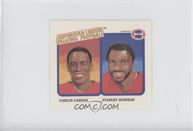 1989 Parker Brothers Superstar Lineup Talking Football - [Base] #_CCSM - Carlos Carson, Stanley Morgan