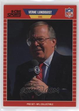 1989 Pro Set - Announcers #21 - Verne Lundquist