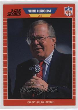 1989 Pro Set - Announcers #21 - Verne Lundquist