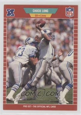 1989 Pro Set - [Base] #122 - Chuck Long