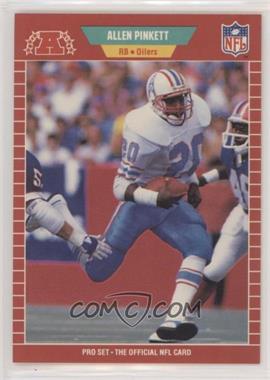 1989 Pro Set - [Base] #151 - Allen Pinkett