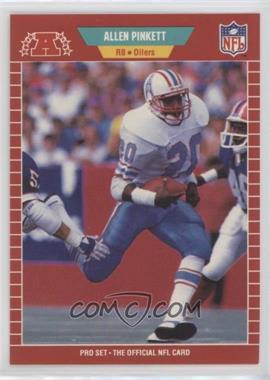 1989 Pro Set - [Base] #151 - Allen Pinkett