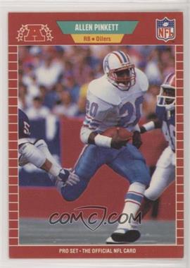 1989 Pro Set - [Base] #151 - Allen Pinkett