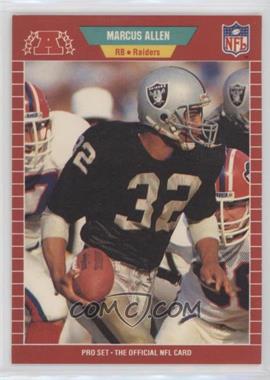 1989 Pro Set - [Base] #182 - Marcus Allen