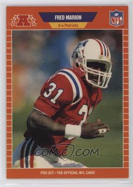 1989 Pro Set - [Base] #253 - Fred Marion [EX to NM]