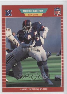 1989 Pro Set - [Base] #282 - Maurice Carthon