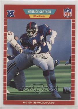 1989 Pro Set - [Base] #282 - Maurice Carthon