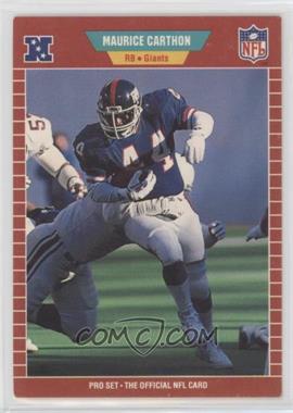 1989 Pro Set - [Base] #282 - Maurice Carthon