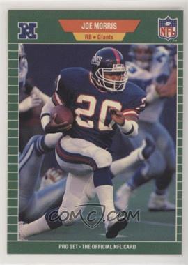 1989 Pro Set - [Base] #289 - Joe Morris