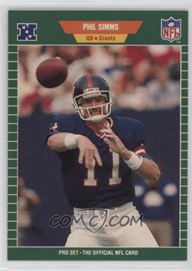 1989 Pro Set - [Base] #291 - Phil Simms