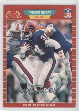 1989 Pro Set - [Base] #32 - Thurman Thomas