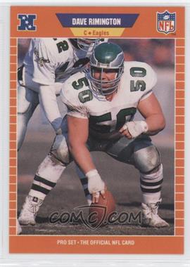 1989 Pro Set - [Base] #321 - Dave Rimington