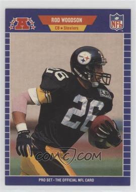 1989 Pro Set - [Base] #354 - Rod Woodson [EX to NM]