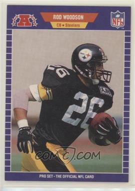 1989 Pro Set - [Base] #354 - Rod Woodson [EX to NM]