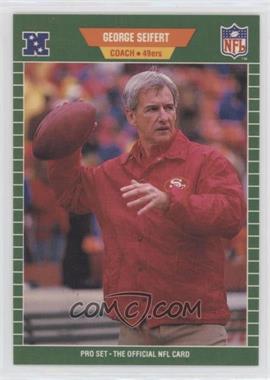 1989 Pro Set - [Base] #389 - George Seifert [EX to NM]