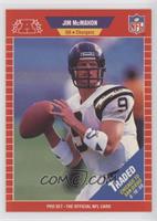 Jim McMahon (Traded Banner on Front; 