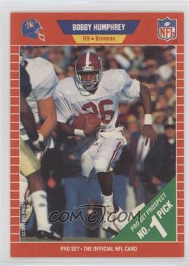 1989 Pro Set - [Base] #493 - Bobby Humphrey