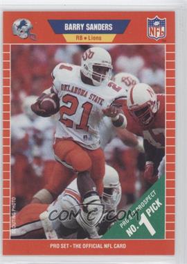 1989 Pro Set - [Base] #494 - Barry Sanders