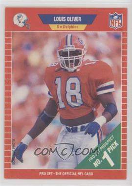 1989 Pro Set - [Base] #501 - Louis Oliver