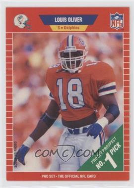 1989 Pro Set - [Base] #501 - Louis Oliver