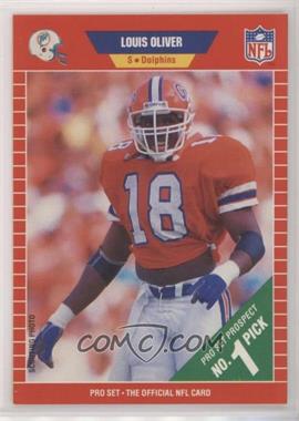 1989 Pro Set - [Base] #501 - Louis Oliver