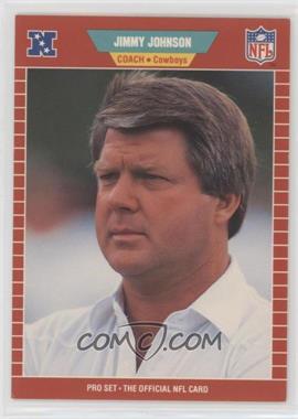 1989 Pro Set - [Base] #98 - Jimmy Johnson