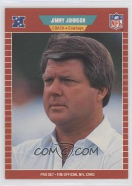 1989 Pro Set - [Base] #98 - Jimmy Johnson