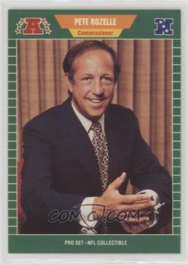 1989 Pro Set - Commemorative Collectible #1 - Pete Rozelle