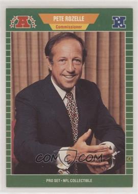 1989 Pro Set - Commemorative Collectible #1 - Pete Rozelle