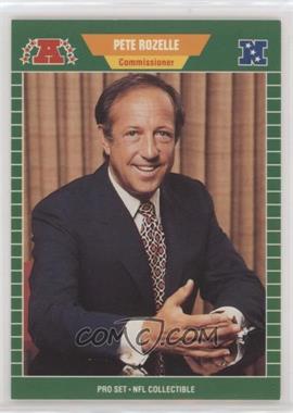 1989 Pro Set - Commemorative Collectible #1 - Pete Rozelle