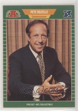 1989 Pro Set - Commemorative Collectible #1 - Pete Rozelle