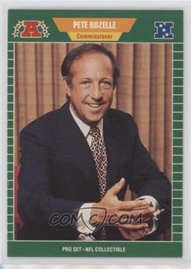 1989 Pro Set - Commemorative Collectible #1 - Pete Rozelle