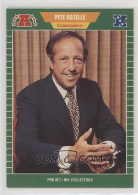 1989 Pro Set - Commemorative Collectible #1 - Pete Rozelle