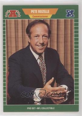 1989 Pro Set - Commemorative Collectible #1 - Pete Rozelle