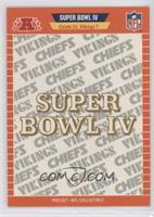 Super Bowl IV - Kansas City Chiefs, Minnesota Vikings