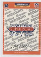 Super Bowl XVII - Washington Redskins, Miami Dolphins