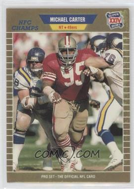 1989 Pro Set Super Bowl XXIV Binder Set - [Base] #370 - Michael Carter