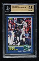 Keith Jackson (84-TE on Back) [BGS 9.5 GEM MINT]