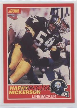 1989 Score - [Base] #199 - Hardy Nickerson