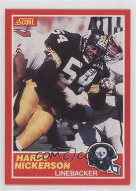1989 Score - [Base] #199 - Hardy Nickerson