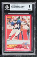 Thurman Thomas [BGS 8 NM‑MT]