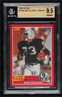 Willie Gault (#93 Greg Townsend Pictured on Front) [BGS 9.5 GEM …